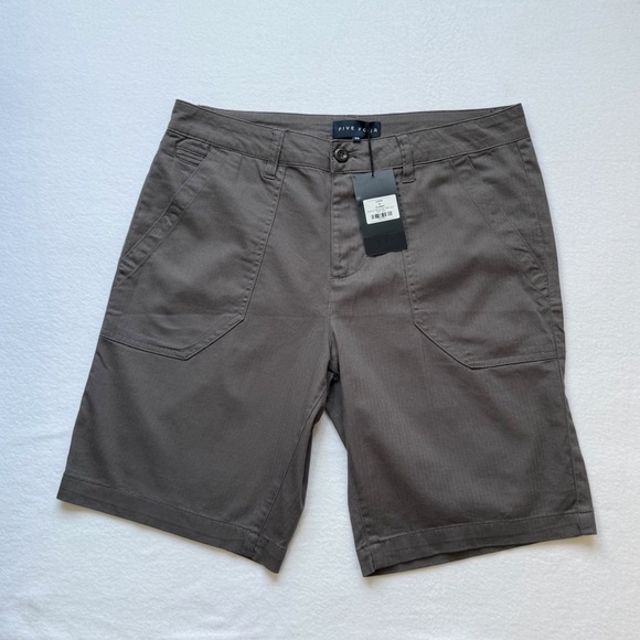 Five Four Men's Gray Outdoor Comfort Shorts Cotton/ Spandex size 33 - Picture 11 of 11